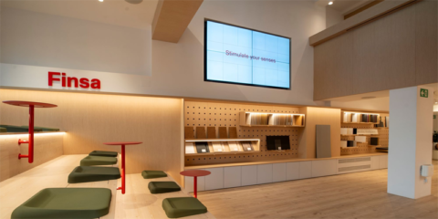 El nuevo espacio de Finsa en Madrid incorpora sus materiales y soluciones de madera