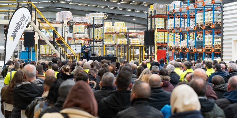 Saint-Gobain Weber celebra su 60 aniversario transformando la industria de la construcción