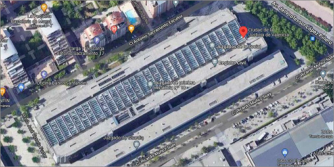 Más de 2,3 millones para mejorar la impermeabilización del edificio de la Ciudad de la Justicia de Valencia