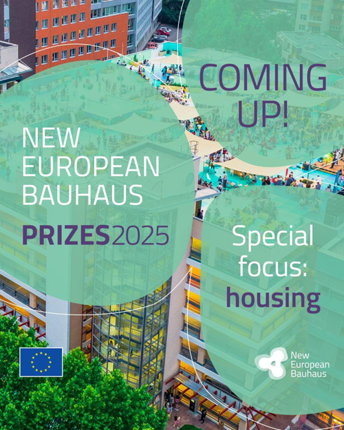 Inscripciones abiertas para los Premios Nueva Bauhaus Europea y el NEB Boost para pequeños municipios