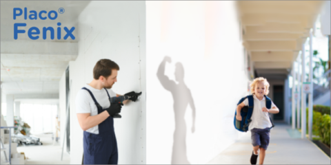 Placo Fenix, la nueva placa de yeso laminado robusta de altas prestaciones acústicas de Saint-Gobain