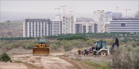 Primera piedra del desarrollo urbanístico Solana en Madrid que apostará por la sostenibilidad
