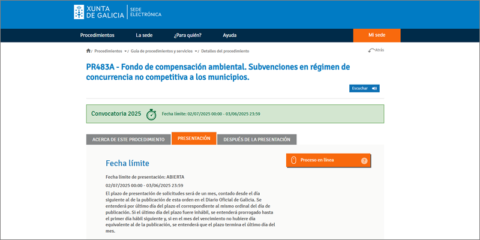 Los ayuntamientos gallegos pueden solicitar las ayudas del Fondo de Compensación Ambiental