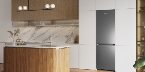 Kitchen Fit, la nueva generación de frigoríficos de Hisense que combina diseño, tecnología y eficiencia