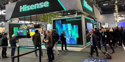 Nuevos LED, señalización digital y pantallas interactivas de Hisense en la feria ISE 2025