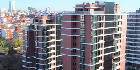 Aislamiento térmico y acústico de Saint-Gobain Isover en el residencial Atalayas de la Dehesa en Madrid