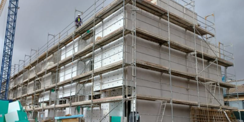 El sistema integral de aislamiento Danotherm SATE mejora la eficiencia energética del edificio