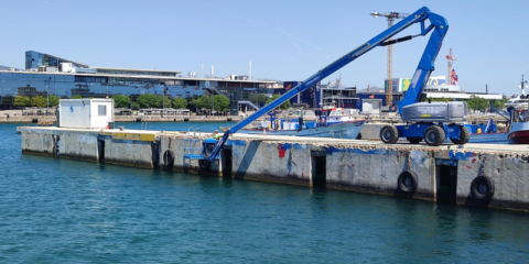 Molins participa con sus soluciones en la rehabilitación del Muelle de Pescadores de Barcelona