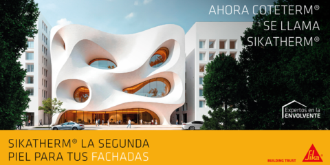 El sistema para la construcción de fachadas SATE Sika Coteterm cambia su nombre a Sikatherm