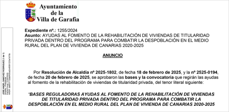 Abierto el plazo de solicitud de ayudas a la rehabilitación de ...