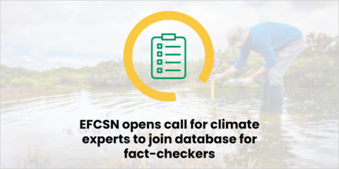 El proyecto EuroClimateCheck busca expertos para combatir la desinformación climática