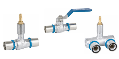 Genebre presenta sus válvulas para tuberías PEX y multicapa con casquillos de prensar