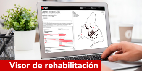 Nuevo visor de las ayudas concedidas a la rehabilitación de edificios en la Comunidad de Madrid
