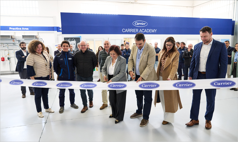 Carrier inaugura un centro de formación técnica en Alcalá de Henares para impulsar la capacitación en el sector Hvac