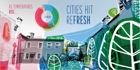 La campaña ‘Cities Refresh’ del Pacto de los Alcaldes de la UE promueve combatir el calor urbano