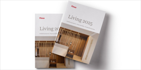 La compañía Finsa lanza su nuevo porfolio de living con 24 proyectos nacionales e internacionales