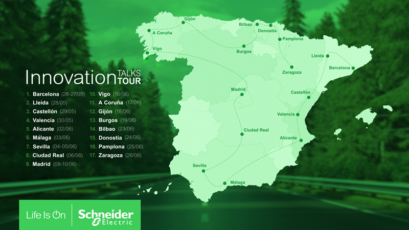Schneider Electric pone en marcha el Innovation Talks Tour 2025