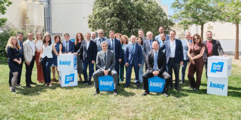 Knauf inaugura una nueva línea de perfiles y una planta de pastas preparadas en su fábrica de Escúzar