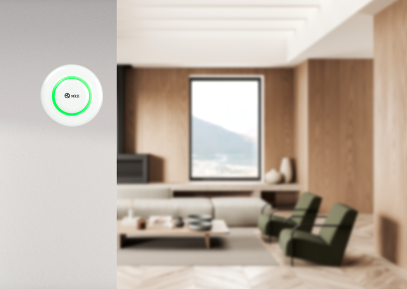 ZSaindari es el nuevo dispositivo de Orkli para el control y monitorización de la calidad del aire interior.