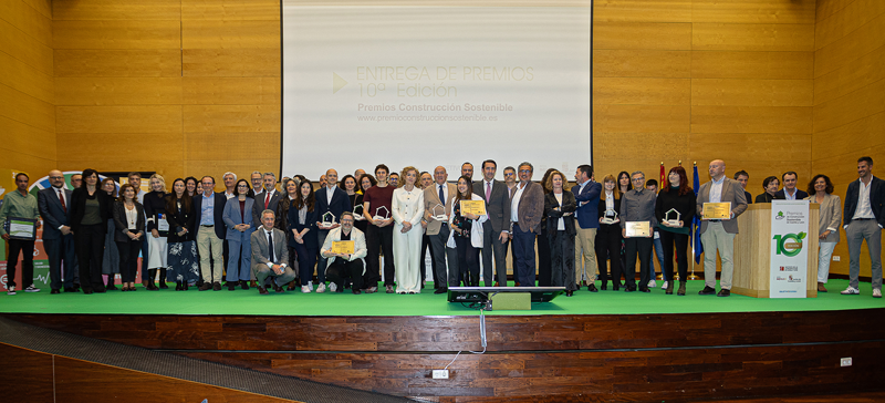 Entregados en Valladolid los galardones de la 10ª edición de Premios de Construcción Sostenible de Castilla y León