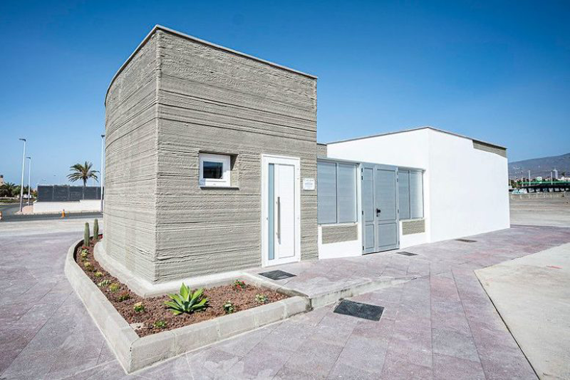Ecoaga inaugura el primer edificio impreso en 3D de España con aval técnico