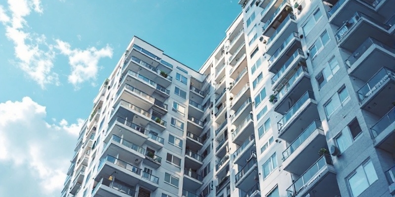 Imagen hiperrealista de un edificio con estructura moderna y detalles meticulosos.