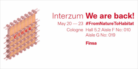 Los diseños y soluciones de madera de Finsa se muestran en la feria Interzum 2025