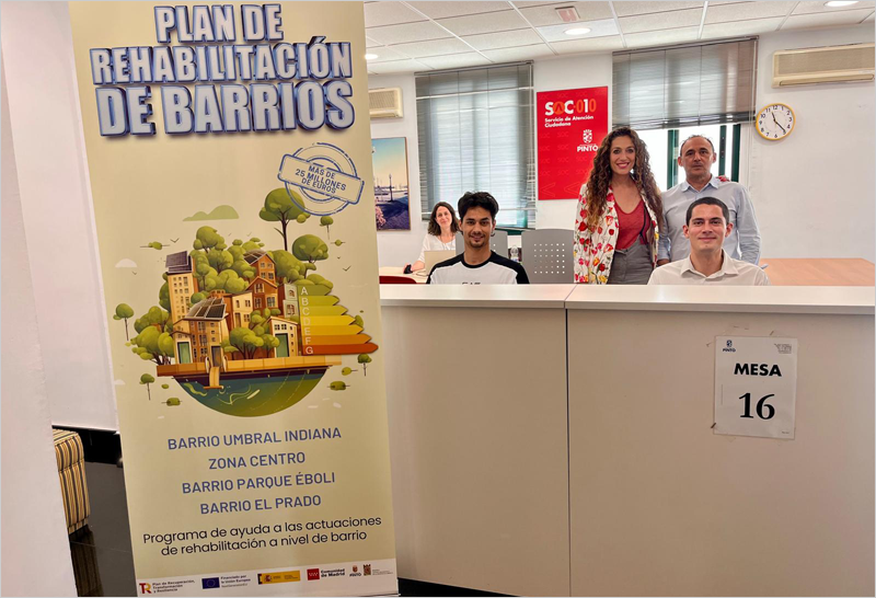 Abierta la Oficina para facilitar la gestión de las ayudas de 26 millones de euros del Plan Municipal de Rehabilitación de Barrios