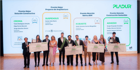Entregados los premios de la 35ª edición del Concurso de Soluciones Constructivas Pladur