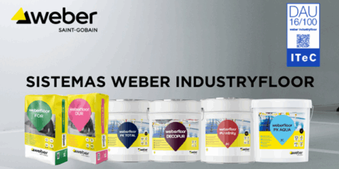 Saint-Gobain Weber obtiene el Documento de Adecuación al Uso para su gama de suelos industriales