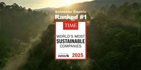 La compañía Schneider Electric encabeza el ranking mundial de sostenibilidad de Time y Statista