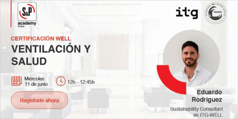 Seminario online de Soler & Palau sobre la certificación WELL y la calidad del aire interior