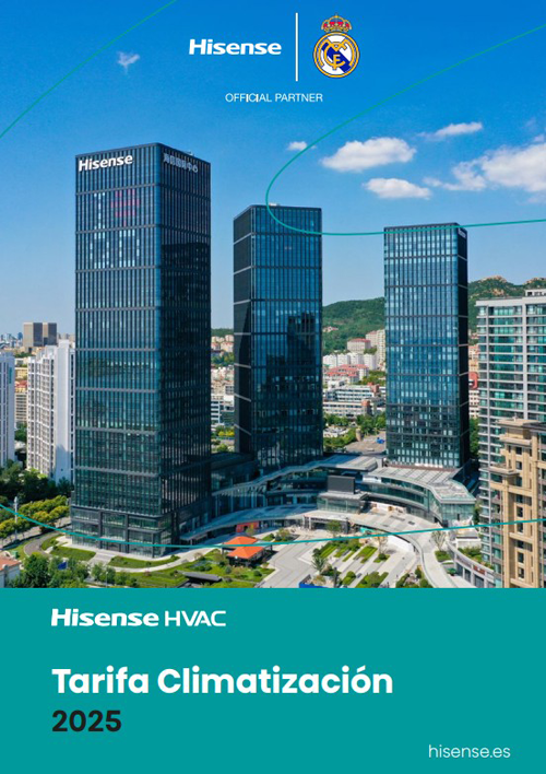 La nueva tarifa de climatización de Hisense incluye novedades en todas sus gamas de producto