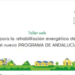 Taller web sobre las actuaciones de rehabilitación de edificios en el Programa de Andalucía Feder 21-27