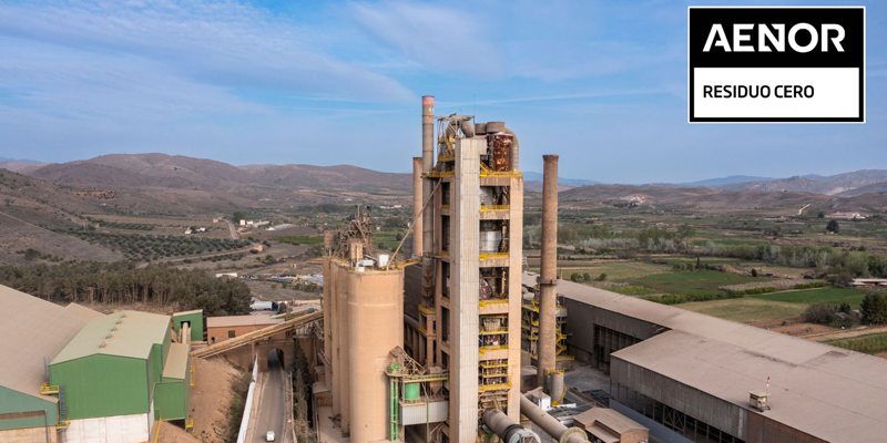 Cemex Morata se convierte en la primera planta de cemento en Europa en obtener el certificado ‘Residuo Cero’ de AENOR