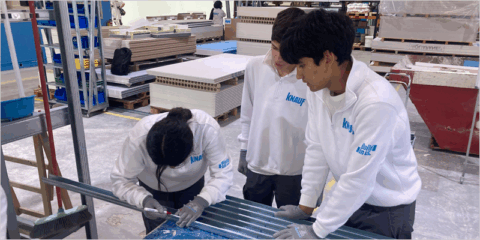 Knauf apuesta por la Formación Profesional para atraer talento joven al sector de la construcción