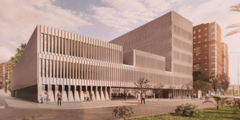 El edificio de la futura Ciudad de la Justicia de Algeciras será de consumo energético casi nulo