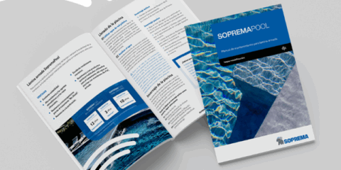 Nuevo manual de SOPREMA para el rendimiento óptimo de piscinas revestidas con membranas armadas