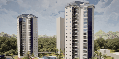 El vidrio fotovoltaico transformará la fachada ventilada de dos rascacielos residenciales en Benidorm