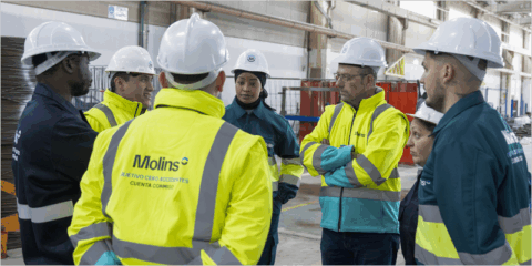 Top Employer 2025 reconoce a Molins por su apuesta por el talento, la inclusión y el bienestar