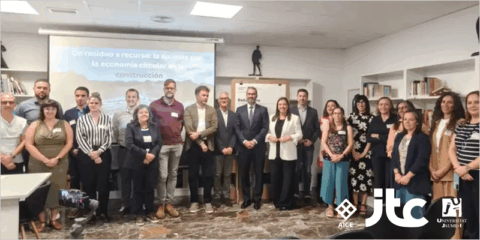 El proyecto DeCoWaste impulsa la revalorización de residuos de construcción y demolición