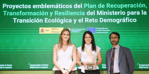 Saint-Gobain Placo, premiada por transformar residuos en materias primas en su fábrica de Soneja