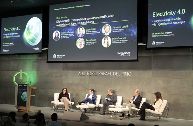Schneider Electric y Asprima reúnen a líderes del sector de la construcción en la segunda edición de Electricity 4.0
