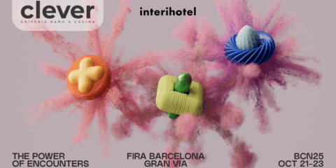 Las novedades de Grifería Clever llegan a Interihotel 2025 con diseños sostenibles para el canal contract