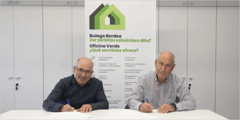 La Oficina Verde de la Rochapea en Pamplona y una comunidad vecinal trabajan por la regeneración urbana