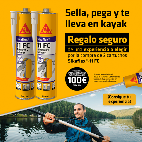 Sika premia a sus clientes con experiencias únicas por la compra de Sikaflex -11FC
