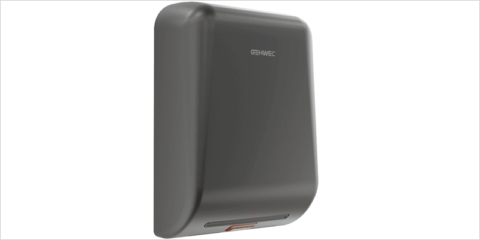 Exo Slim, el nuevo secamanos de Genwec diseñado para entornos que requieren bajo nivel sonoro