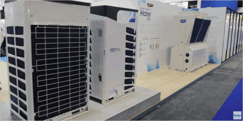 Gama industrial de Climatización y Confort de Haier en la feria C&R