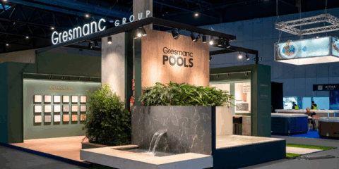 La cerámica de Gresmanc Group destaca en Piscina Barcelona por su alta calidad e innovación