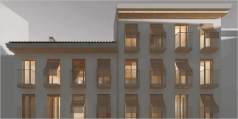 Arranca la construcción de 13 viviendas de consumo casi nulo en el caso antiguo de Pamplona